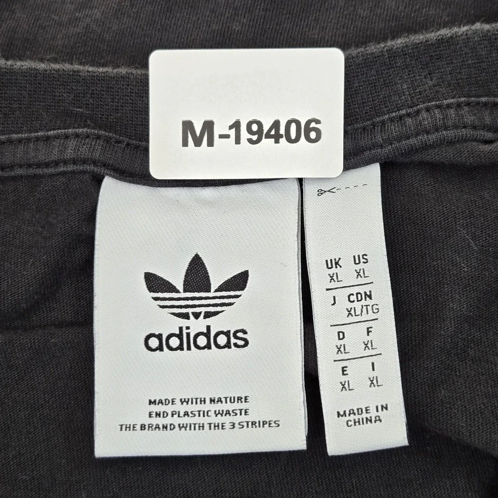 Adidas x Marvel Men Shirt XL Black Graphic Doctor‎ Doom Short Sleeve Logo